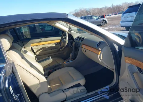 2009 Audi A4 2.0T Cabriolet Quattro z USA, uszkodzony, nr VIN WAUDF48H29K007211